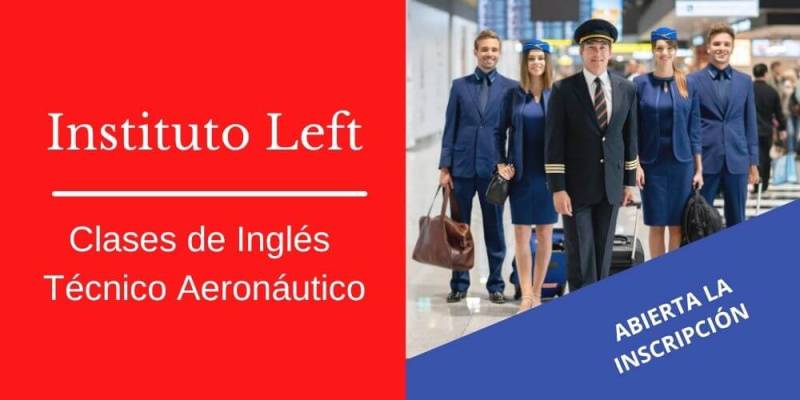 Clases de inglés técnico aeronáutico